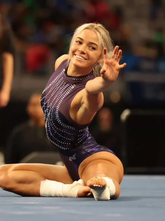 Olivia Dunne stocks Inspiring words for Fellow Athletes along powerful Gymnastics pics